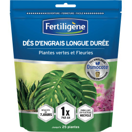 BOUCHON LONGUE DURÉE OSMOCOTE MAX PLANTES VERTES ET FLEURIES 25 DES